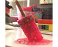 Resin Ornament Artificial Home Decoration DIY Melting Ice Cream Sculpture Art Craft for Table-Red