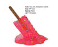 Resin Ornament Artificial Home Decoration DIY Melting Ice Cream Sculpture Art Craft for Table-Red