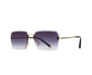 Fashion Rimless Sunglasses Women Luxury Brand Sun Glasses Female Eyewear Square Retro Lens UV400 Men Glasses