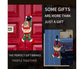 Cartoon Curtain Buckle Door Handle Pendant Holiday Decor Christmas Ornament Gift-Red