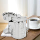 1.2L 9-Cup Stainless Steel Camping Percolator Coffee Pot Stovetop Coffee Maker 1Pc