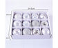 12Pcs Xmas Tree Decorative Ball Hanging Pendant Home Ornaments New Year Gift-Antique Brass