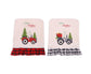Merry Christmas Tree Car Dinner Chair Seat Cover Holiday Party Xmas Decoration-Red Black