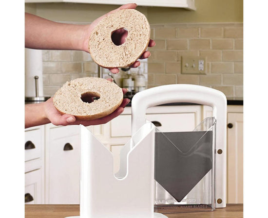 Bagel Slicer Kitchen Baking Tool-White