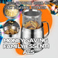 1.5L Stainless Steel Oil Filter Pot, Bacon Grease Container with Strainer for Kitchen