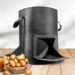 1 Pack 15 Gal Potato Grow Bags with Dual Harvest Windows Reinforced Handles Planter