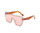 New Fashion One-piece Sunglasses Women Classic Big Frame Retro Punk Style Glasses Men&
