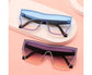 New Fashion One-piece Sunglasses Women Classic Big Frame Retro Punk Style Glasses Men&