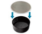 19/21/23/25cm Stainless Steel Oil Splatter Screen Net Cover for Air Frying Pot-23cm