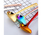Stainless Steel Duck Mouth Oil Spoon Hanging Hot Pot Soup Ladle Scoop Tableware-Rose Gold