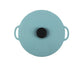 Pot Lid Reusable Heat-resistant Silicone Leak Proof Fresh-keeping Cover for Kitchen-Light Blue XL