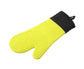 Kitchen Anti-sbabies Heat Resistant Silicone Glove Oven Pot Baking Cooking Mitt-Orange