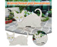 Flower Pot Cat Shape Garden Decoration - H