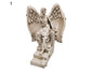 Garden Angel Ornament Realistic Decorative Resin Weather-resistant Art Sculpture for Garden-1