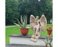 Garden Angel Ornament Realistic Decorative Resin Weather-resistant Art Sculpture for Garden-1