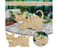 Flower Pot Cat Shape Garden Decoration - F