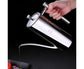 Olive Oil Dispenser Stainless Steel Oil Pot Bottle Oil Vinegar Can straight handle 700ml