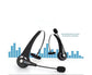 Comfort-Fit,Foldable Headset with Flexible Noise-Cancelling Microphone