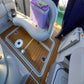 1999-2005 Four Winns 268 Vista Swim Platform Cockpit Boat EVA Foam Faux Teak Floor Pad Mat SeaDek MarineMat Gatorstep Style Self Adhesive