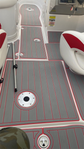 2007 Crownline 220EX Swim Platform Cockpit Boat EVA Foam Teak Deck Floor Pad Mat SeaDek MarineMat Gatorstep Style Self Adhesive