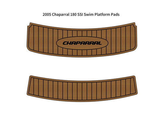 2005 Chaparral 180 SSI Swim Platform Step Boat EVA Foam Teak Deck Floor Pad Mat SeaDek MarineMat Gatorstep Style Self Adhesive