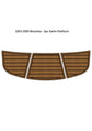 2003-2009 Moomba-3pc Swim Platform Step Pad Boat EVA Foam Teak Deck Floor Mat SeaDek MarineMat Gatorstep Style Self Adhesive