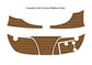 2008 Crownline 230 LS Swim Platform Step Boat EVA Faux Foam Teak Deck Floor Pad Mat SeaDek MarineMat Gatorstep Style Self Adhesive