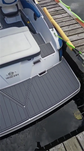 2016 Regal 1900 ES Swim Platform Cockpit Pad Boat EVA Foam Faux Teak Deck Floor Mat Seadek MarineMat Gatorstep Style Self Adhesive