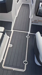 2016 Regal 1900 ES Swim Platform Cockpit Pad Boat EVA Foam Faux Teak Deck Floor Mat Seadek MarineMat Gatorstep Style Self Adhesive