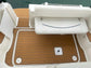 2000 Bayliner 2855 Swim Platform Cockpit Boat EVA Faux Foam Teak Deck Floor Pad