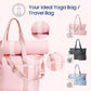 Travel Bags-Carry On Bag-Weekender Bags For Women-Duffle Bag For Travel-Gym Bag For Women-Overnight Bag-Hospital Bag For Women Labor Delivery-Gym Bag