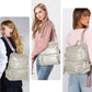 Grey Fashionable Large-Capacity Women&