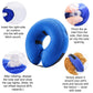 Inflatable Dog Cone Collar Alternative, Soft Dog Cone for Small Medium Large Dogs and Cats, Neck Recovery ECollar After Surgery,S