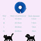 Inflatable Dog Cone Collar Alternative, Soft Dog Cone for Small Medium Large Dogs and Cats, Neck Recovery ECollar After Surgery,S