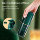 8-in-1 Portable Travel Toiletry Organizer Cup, Travel-Sized Toiletry Set for Business Trips and Vacations, Multifunctional All-in-One Travel Essentials - Green