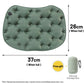 Portable Outdoor Inflatable Seat Cushion, Multi-Functional Inflatable Storage Box and Seat Cushion Combo, Portable Folding Seat Cushion for Camping and Travel, Portable Push-to-Inflate Cushion - Olive Green