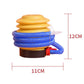 Portable foot-operated air pump, dual-port pump for both inflation and deflation, universal pump for balloons, swim rings, and inflatable toys, versatile air pump for parties and swimming gear, 95cm hose