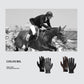 Equestrian Riding Gloves, Full-Palm Silicone Anti-Slip & Durable Touchscreen Model, Ice-Silk Cooling, Breathable, and UV-Protective, Suitable for Outdoor Sports, Driving, and Training—Black-M