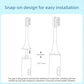 Compatible with replacement brush heads for multiple models of rotary electric toothbrushes. Choose from 5 styles with different functions. High-density, rounded soft-bristle universal brush head set—5-piece set