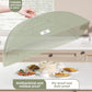Foldable Mosquito-Proof Food Cover, Household Fly Screen, Fine-Mesh Breathable Dining Table Cover - Round