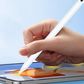 Magnetic iPad Capacitive Stylus, Compatible with Apple Tablets,  Replaceable Tip Drawing and Handwriting Stylus—3 Tips—White