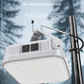 Solar Camping Light, 3-Level Color Temperature Adjustment, Waterproof Long-Lasting Outdoor Emergency Mood Light - White