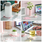 6-Pack - Sakura-Shaped PVC Heat-Resistant Coasters, Non-Slip Trivets for Bowls, Pots & Cups - Pink