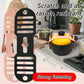 Silicone Pot Lid Fastening Strap, Portable Anti-Spill Lid Holder Strap for Casseroles and Stew Pots—Pink