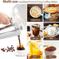 304 Stainless Steel French Press Coffee Maker, Household Hand-Brew Coffee Pot, Includes One Filter—350ML