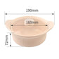 600 mL Food-Grade Silicone Steamer Pot, Single-Serving Cookware for Microwave & Air Fryer—Beige