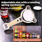 4-in-1 Multi-Function Can Opener, Essential Kitchen Tool for Opening Lids, Multi-Size Bottle Opener - Green