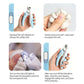 Pet Nail Clippers with Light, Splatter-Proof and Safe, Universal Tool for Cats and Dogs, LED Light for Locating the Quick - Pink