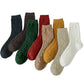 4-pair pack of mixed color socks, women&