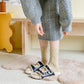4-pair pack of mixed color socks, women&